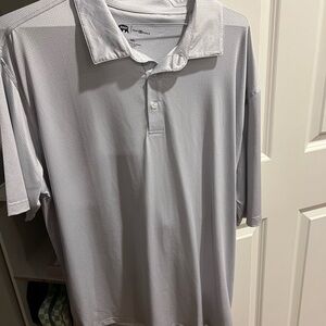 Men's Light Gray Polo Shirt